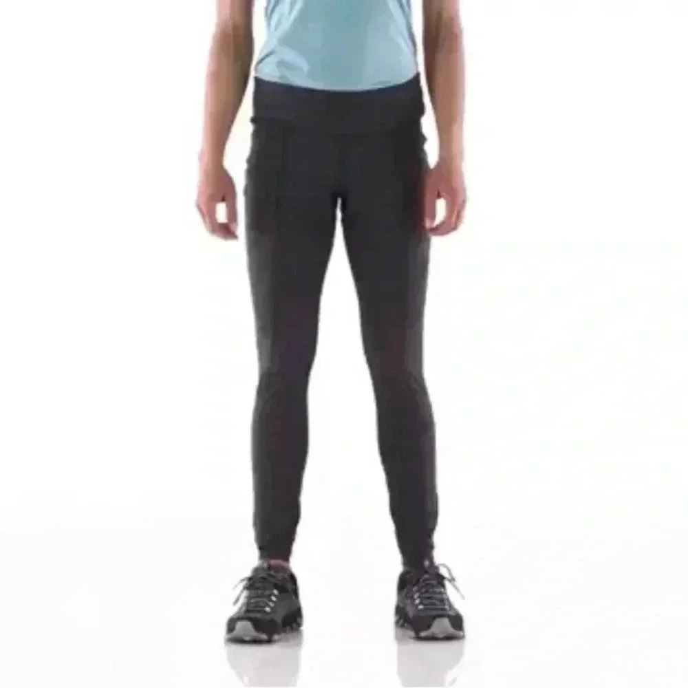 Kuhl Grey Skulpt Skinny Full Length Pocket Leggings Women Size XS Charcoal Gray